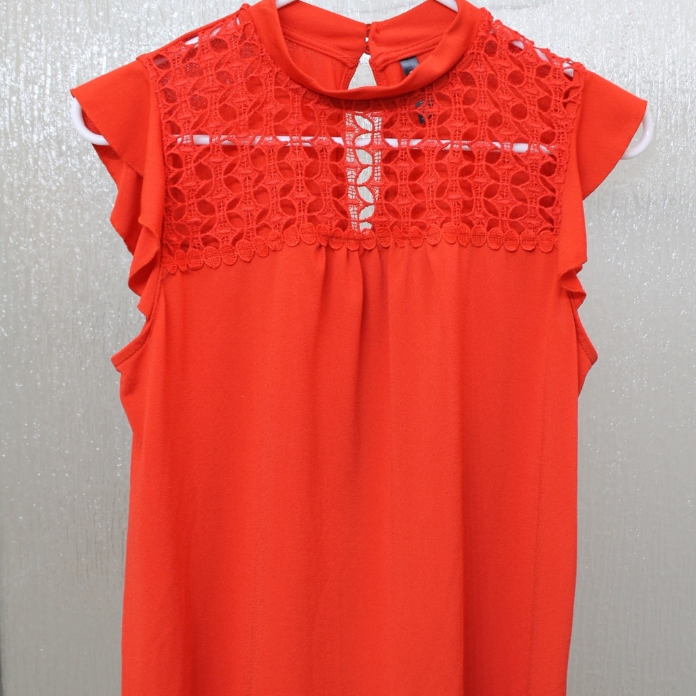 4/$20 Massini Crochet Front Blouse